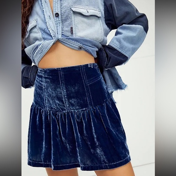 Free People Dresses & Skirts - Free people Sweet But Tough Mini Skirt
